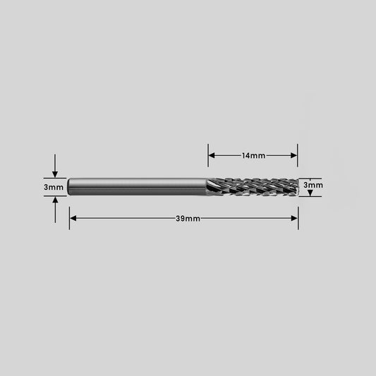 Type B Cylindrical End Cut Burr