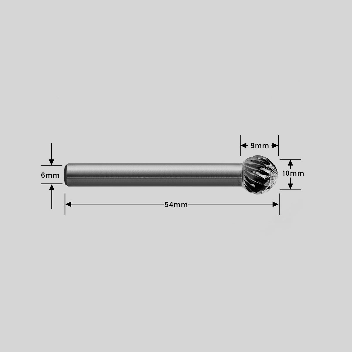 Type D Ball Shape Carbide Burr