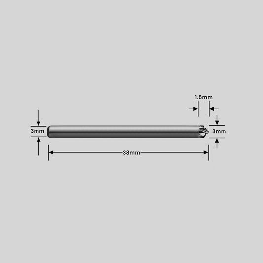Type K 90° Countersink Burr