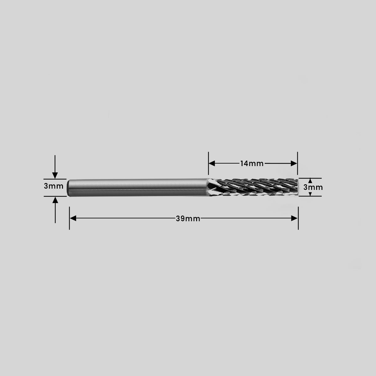 Type A Cylindrical Carbide Burr