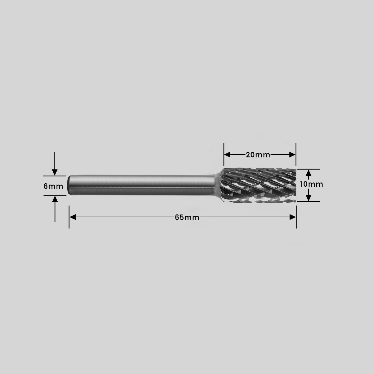 Type A Cylindrical Carbide Burr