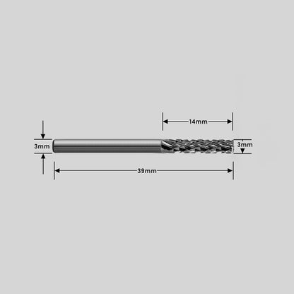 Type B Cylindrical End Cut Burr