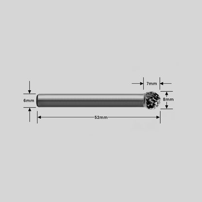 Type D Ball Shape Carbide Burr