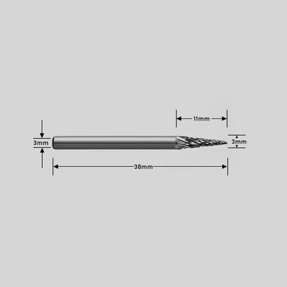 Type M Pointed Conical Burr