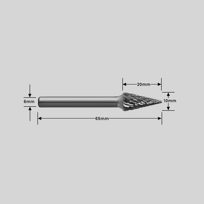 Type M Pointed Conical Burr